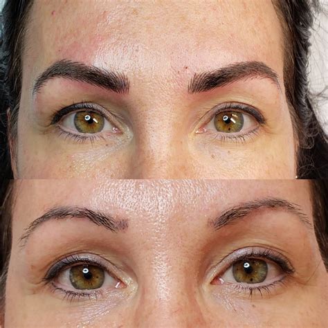Permanent Eyebrows Microblading Victoria Natural Lines