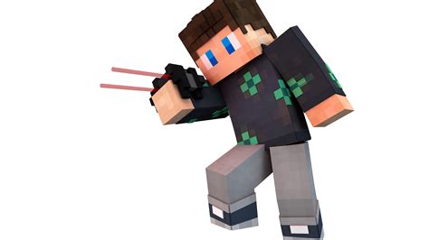Minecraft D Rendering Skin Transparent Background Png Clipart Hiclipart