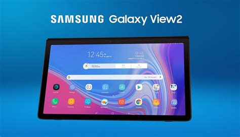 Samsung Galaxy View 2 Tablet Unveiled 173 Inch Display 4g Lte