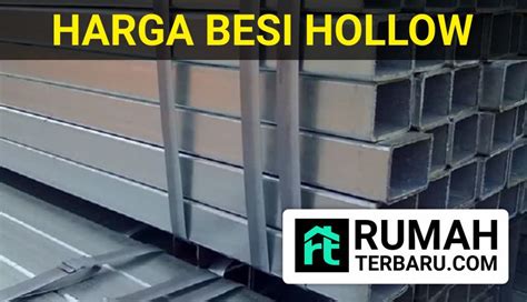 Harga Besi Hollow 2x2 Malaysia Mild Steel Hollow Section 25mm X 50mm