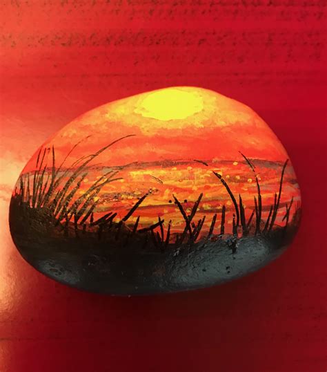Sunset Pictures To Paint On Rocks Dallas Nunley