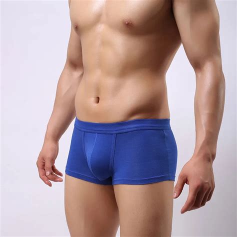 Buy Brand Fashion Men Underwear Boxer Shorts Mens Cotton Sexy Gay Underwear Men