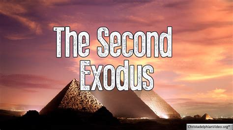 The Second Exodus 5 Part Video Series By Jim Cowie 2016