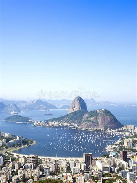 Sugarloaf Mountain In Rio De Janeiro Brazil Stock Image