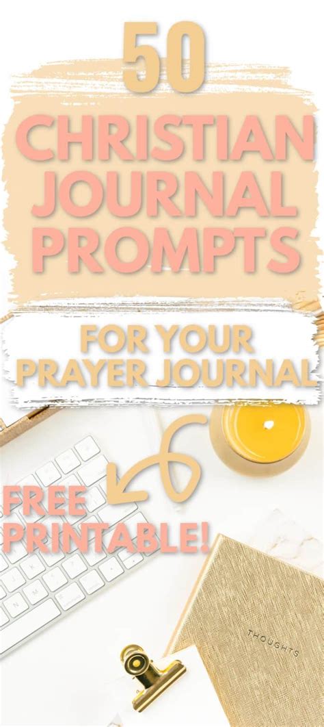 50 Christian Journal Prompts For Your Prayer Journal
