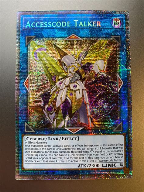 Yugioh Accesscode Talker BLCR EN St Edition Starlight Rare Mint Near Mint EBay