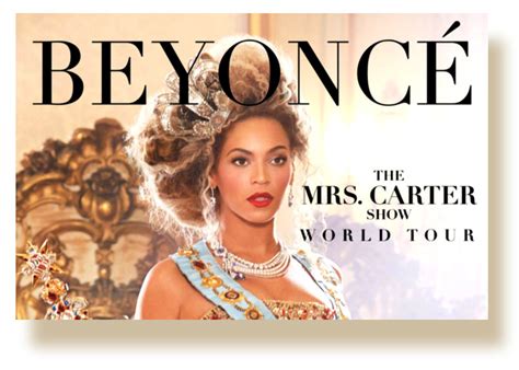 Beyonce Poster Mrs Carter Wide 14 11 X 17 Usa Sameday Ship
