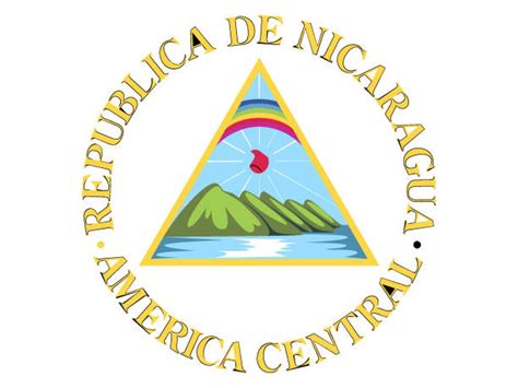 Vector illustration of the Coat of Arms of Nicaragua Imágenes Totales