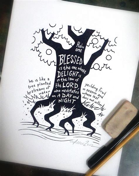 Like A Tree Planted By Streams Of Water Psalm 1 Aaron Zenz Bible