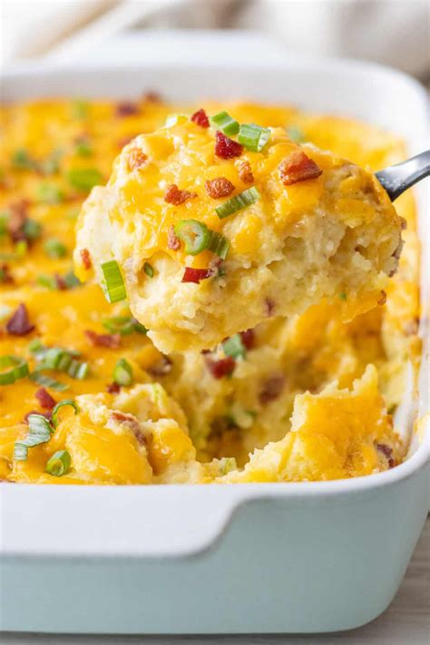 Twice Baked Mashed Potatoes This Home Kitchen