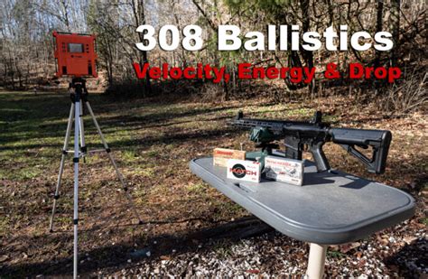 308 Ballistics Chart With Velocity Energy And Bullet Drop