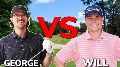 George Vs Will Kilometers Best Golf Ive Seen Pro Vs Pro Front Nine Bryan Bros Golf