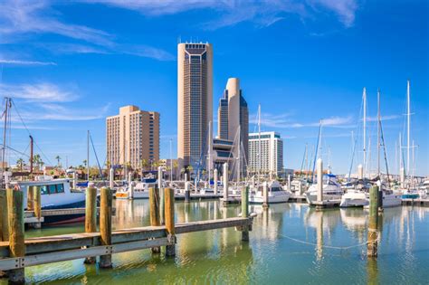 Corpus Christi, Texas, USA skyline on the bay - PropertySpark Inc.