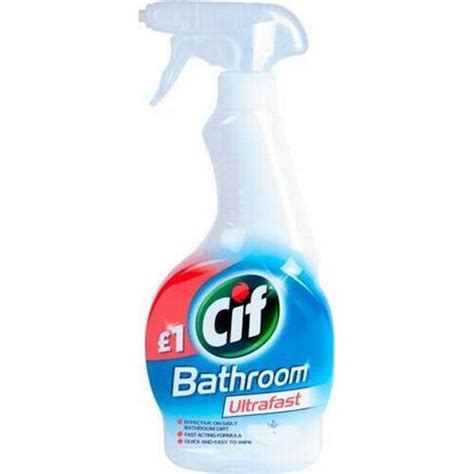 Cif Ultrafast Bathroom Spray 450ml Se Pricerunner
