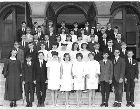 Ihm 71 In Eighth Grade 1967 At St Thomas School
