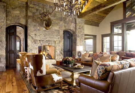 Rustic Ranch Living Room Ranch Style Decor Ranch House Decor Rustic
