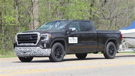 2019 Gmc Sierra Elevation Spied Trying To Hide Stylish Upgrades