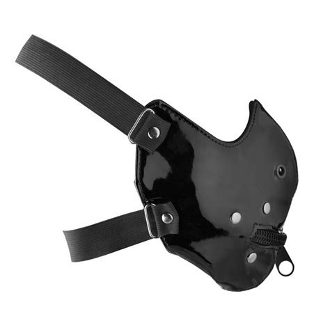 Lektor Zipper Mouth Muzzle Bdsm Bondage Gag Fetish Gear Ebay