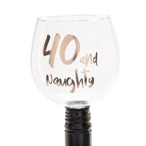40 And Naughty Bottomless Glass Ts Australia