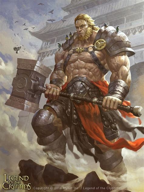 Hammer Giant Kanever Reg Wisnu Tan Concept Art Characters Fantasy