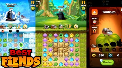 Lets Play Best Fiends 2 Characters Levelling Elements Youtube
