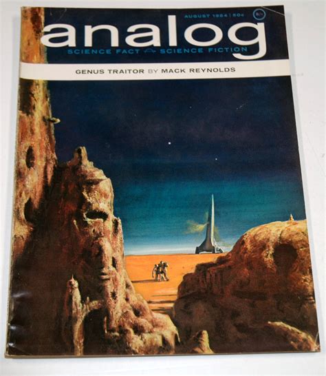 Analog Science Fact Science Fiction August Aug By Mack