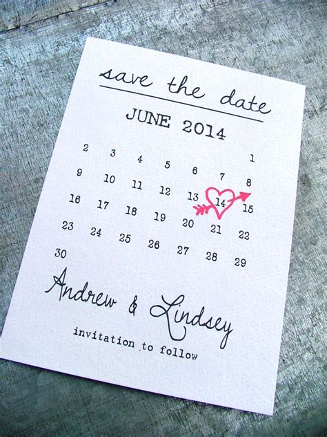 Announce your big news with custom save the date cards from magnetstreet. Printable Save the date cards heart date save by sweetinvitationco