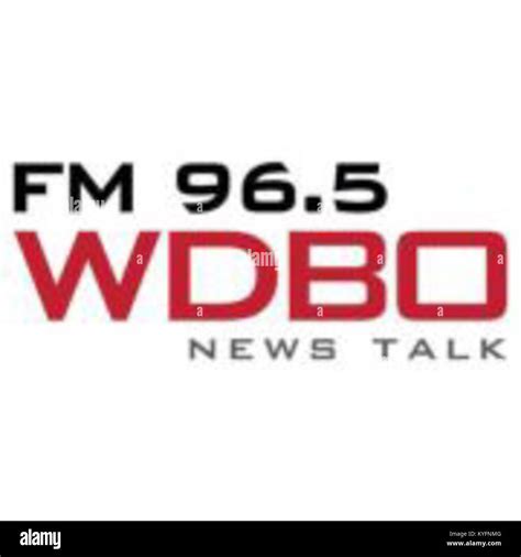 Wdbo Fm Logo Stock Photo Alamy