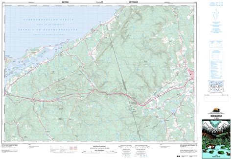 11e09 Merigomish Topographic Map Nova Scotia Tyvek Maps And More