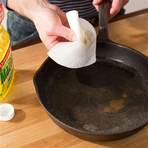 This is actually a way to prevent rust in the future, but if you. Here's How to Get Rid of Rust Spots on Your Cast-Iron ...