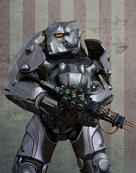 Fallout 76 Enclave Power Armor By Drvauclair On Deviantart