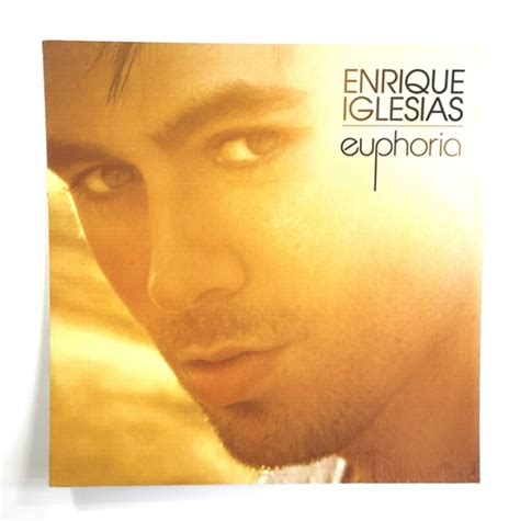 Enrique Iglesias Euphoria Promo Corrugated Window Display Board