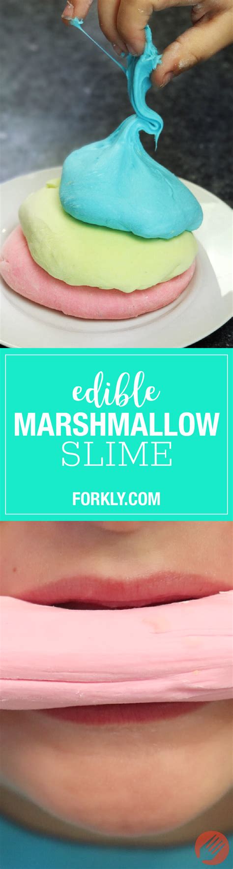 Edible Marshmallow Slime Cool Slime Recipes Edible Slime Cupcake