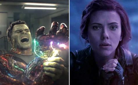Avengers Endgame This Latest Theory Suggests Hulk Met Black Widow