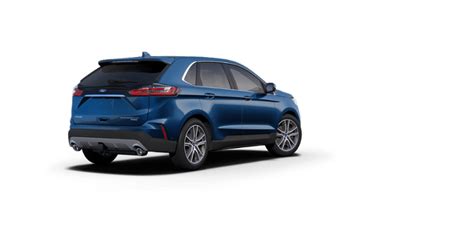 2020 Ford Edge Titanium Atlas Blue Twin Scroll 20l Ecoboost® Engine