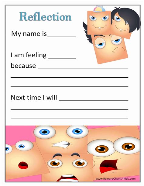 An illustrated emotions chart for kids to help express feelings. Free Printable Feelings Chart | Instant Download