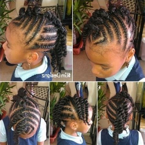 64 Cool Braided Hairstyles For Little Black Girls 2020