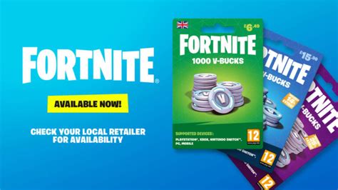 Fortnite Where To Buy V Bucks Cards In Europe Cultured Vultures