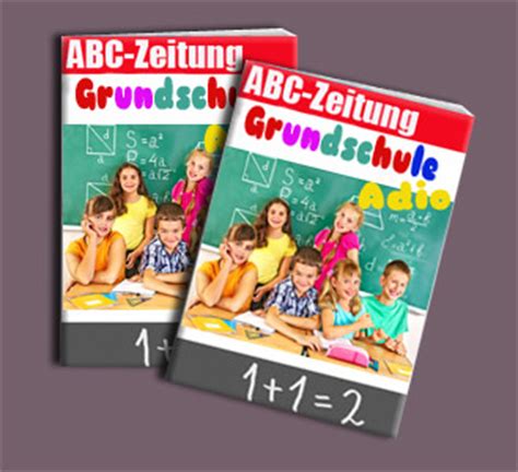 Abschlusszeitung für die Grundschule