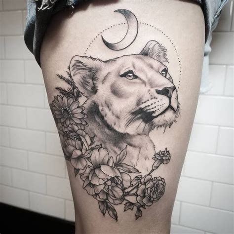 Tatuaje De Felinos León Tigres Gatos Significado Y 50 Ideas AquÍ 👈