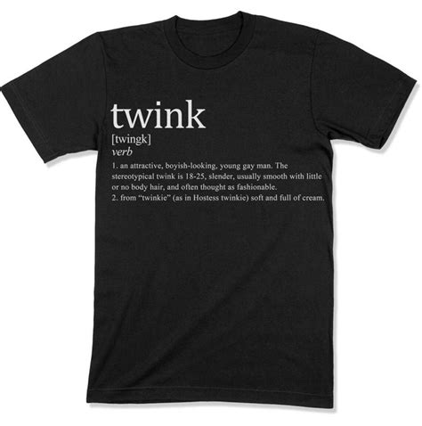 Twink Definition Shirt Gay T Shirt Lgbt Pride Unisex T Etsy