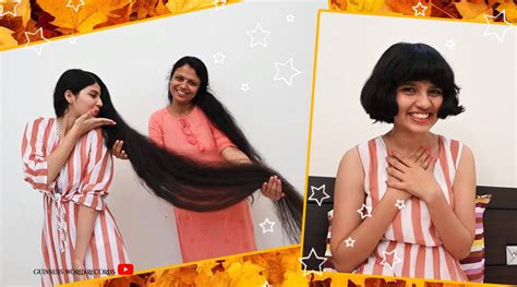 Gujarats Rapunzel World Record Holder For Longest Hair Gets First