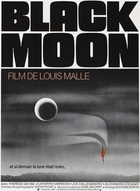 Chroniques du Cinéphile Stakhanoviste Black Moon Louis Malle