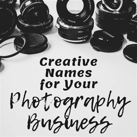 How To Name Your Photography Business
