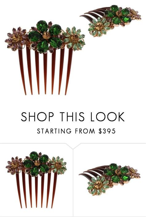Dolce And Gabbana Hair Comb By Ladieswishlist On Polyvore Hair Comb