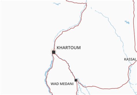 Michelin Khartoum Map Viamichelin