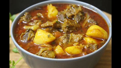 Kerala Beef Potato Curry Youtube