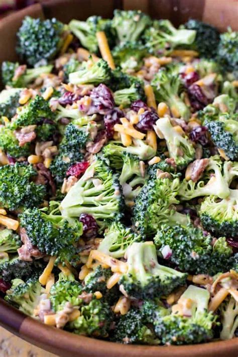 Broccoli Salad Dressing Mayo Vinegar Sugar Broccoli Walls