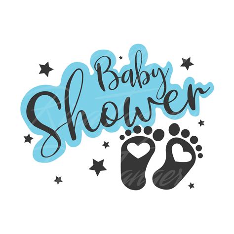 Baby Shower Svg Niño Baby Shower Svg Baby Svg Png Dxf Archivos Etsy