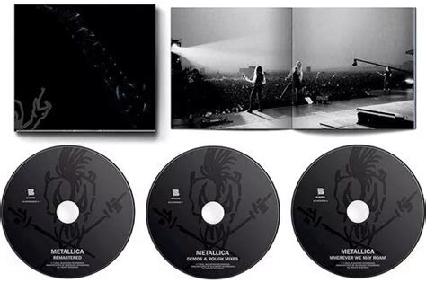 Metallica The Black Album Cds Blackened Recordings F Sico Cd